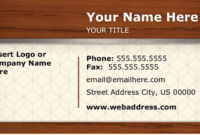 Templates Save Time And Effort For Almost Any Word Project Within Professional Free Business Cards Templates For Word