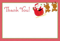 Thank You Note Card | Christmas Card Template, Photoshop Regarding 11+ Christmas Note Card Templates