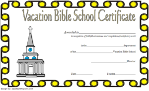 The Best Vbs Certificate Printable – Mason Website For 11+ Free Vbs Certificate Templates