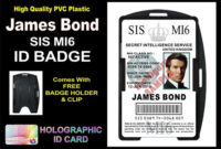 The Marvelous Mi6 Id Card Template ] – James Bond 007 Mi5 Id Pertaining To Professional Mi6 Id Card Template