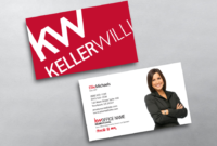 This Simple And Clean Keller Williams Business Card Layout For 11+ Keller Williams Business Card Templates