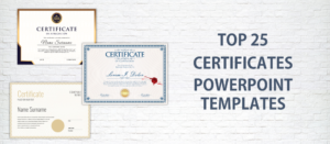 Top 25 Certificates Powerpoint Templates Usedinstitutes Throughout Quality Powerpoint Award Certificate Template