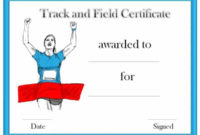 Track And Field Certificate Templates Free & Customizable With Regard To 11+ Track And Field Certificate Templates Free