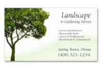 Tree Or Lawn Care Business Card | Zazzle | Lawn Care In Gardening Business Cards Templates