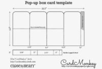 Tutorials | Pop Up Card Templates, Box Cards Tutorial, Pop In 11+ Pop Up Box Card Template