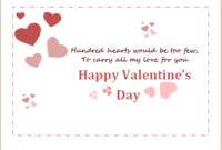 Valentine&amp;#039;S Day Greeting Cards For Word | Formal Word Templates Inside Quality Valentine Card Template Word