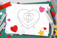 Valentine'S Day Pop Up Templates Do It Yourself Pop Up Within Twisting Hearts Pop Up Card Template