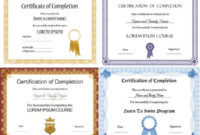 Vector Beautiful Certificate Templates 2 Free Vector In With Professional Beautiful Certificate Templates