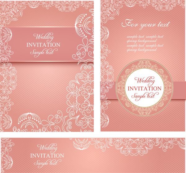 Wedding Invitation Card Templates Free Vector In Adobe In Sample Wedding Invitation Cards Templates