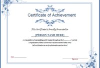Winner Certificate Template (1) | Professional Templates Inside Best Professional Award Certificate Template