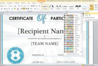 Word 2013 Certificate Template In 2020 | Certificate Of Intended For Quality Word 2013 Certificate Template