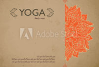 Yoga Gift Certificate Template With Mandala And Text Space With Printable Yoga Gift Certificate Template Free