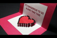 Zelda Pop Up: Valentine'S Day Heart Card | Free Template Sunderorigami! Inside Pop Out Heart Card Template