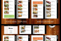 10+ Best Menu Templates Google Docs In 2021: Free And Premium throughout Google Docs Menu Template