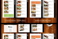 10+ Best Menu Templates Google Docs In 2021: Free And Premium within Menu Template Google Docs