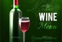 13+ Sample Wine Menu Templates | Sample Templates with regard to Free Wine Menu Template