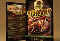 23+ Mexican Food Menu Templates – Free Premium Psd Png Downloads with regard to To Go Menu Template