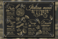 27+ Italian Food Menu Designs &amp;amp; Templates - Psd, Ai | Free &amp;amp; Premium regarding To Go Menu Template