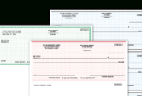 Awesome Customizable Blank Check Template