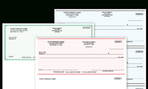 Awesome Customizable Blank Check Template
