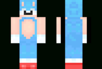 Awesome Minecraft Blank Skin Template