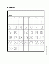 Best Blank Activity Calendar Template