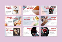 Dessertku Powerpoint Template | Desserts Menu, Powerpoint Templates inside Restaurant Menu Powerpoint Template
