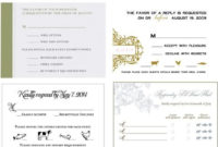 Dos & Donts: Place Cards & Meal Choices | Rsvp Wedding Cards, Wedding regarding Wedding Rsvp Menu Choice Template