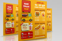Food Truck Menu Flyer Templateowpictures On Dribbble pertaining to Food Truck Menu Template