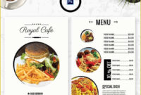 Free Printable Food Menu Templates Of 16 Free Menu Templates Cafe inside Printable Menu Template Free