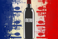 French Wine Menu Template Royalty Free Vector Image inside Fantastic Free Wine Menu Template
