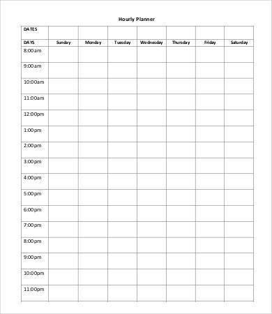 Fresh Blank Monthly Work Schedule Template