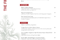 Imenupro · Restaurant Menu Template Gallery, Menu Software intended for Christmas Day Menu Template