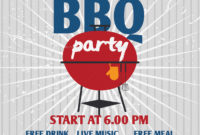 July 4Th Bbq Party Flyer Templatelyllopop | Graphicriver for Awesome 4Th Of July Menu Template