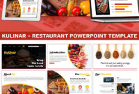 Kulinar - Restaurant Powerpoint Template #97687 for Restaurant Menu Powerpoint Template