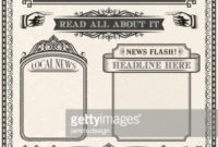 New Blank Old Newspaper Template