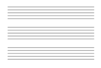 New Blank Sheet Music Template For Word