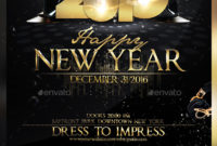 New Years Eve Flyer Templatestormclub | Graphicriver with regard to Simple New Years Eve Menu Template