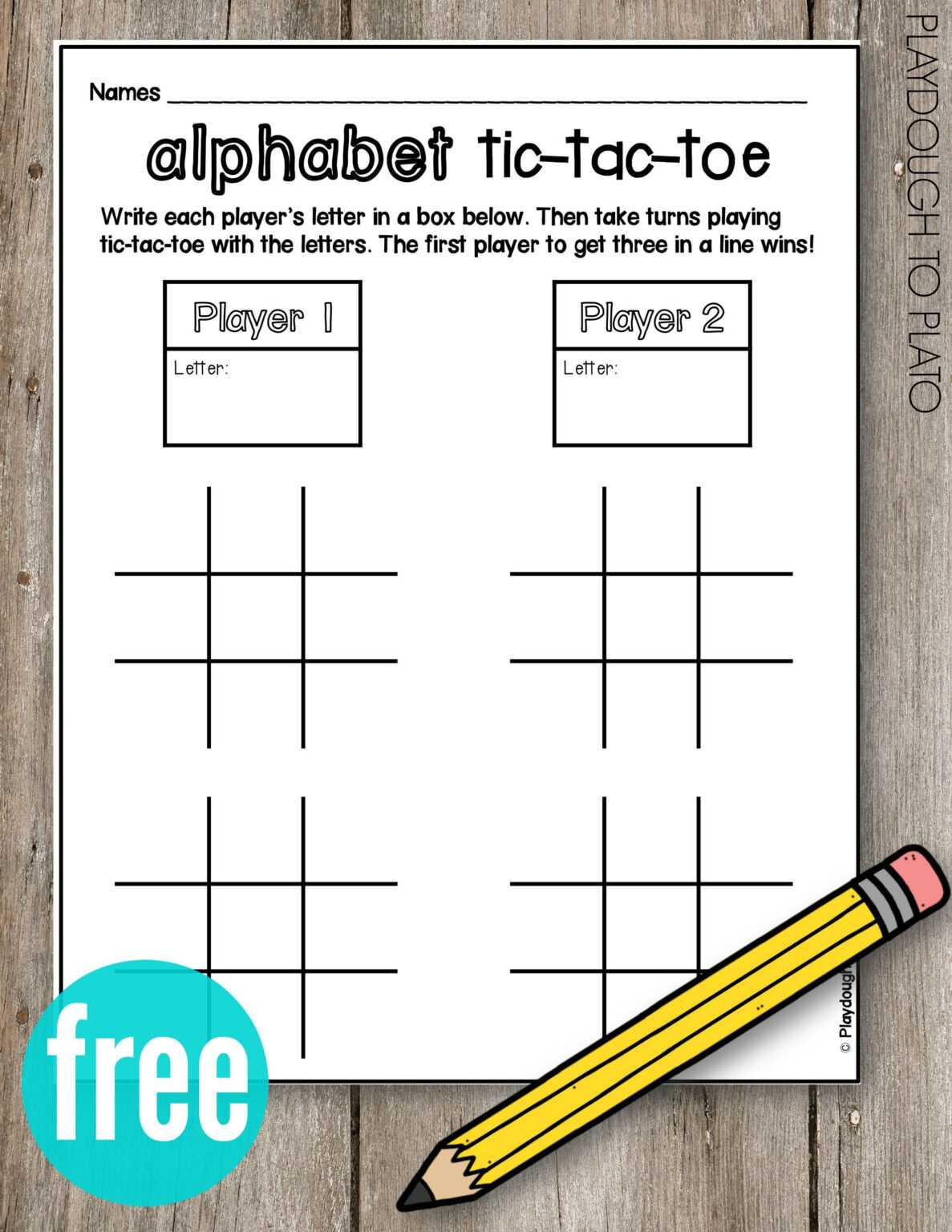 Pin On Junior Kindergarten Throughout Tic Tac Toe Template Word with regard to Best Tic Tac Toe Menu Template