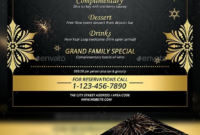 Pinbest Graphic Design On Flyer Templates New Year Menu New Within New regarding Simple New Years Eve Menu Template