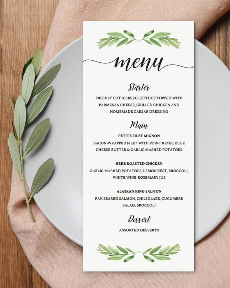 Quality Baby Shower Menu Template Free In 2021 | Bridal Shower Menu regarding Stunning Baby Shower Menu Template Free