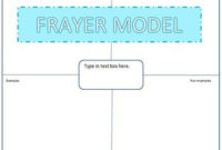 Simple Blank Frayer Model Template