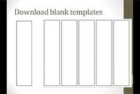 Stunning Free Blank Bookmark Templates To Print