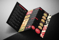 Tri-Fold Pizza Menu Template In Psd, Ai & Vector – Brandpacks pertaining to Tri Fold Menu Template Photoshop