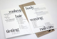 20 Stylish Examples Of Salon Brochure Designs - Jayce-O-Yesta throughout Printable Best Wife Certificate 7 Designs
