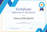 50 Free Creative Blank Certificate Templates In Psd With Regard To pertaining to Top Best Employee Certificate Template