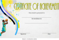 7 Basketball Achievement Certificate Editable Templates in Free School Promotion Certificate Template 10 New Designs