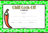 7 Cooking Awards Certificate Templates 97969 | Fabtemplatez for Cooking Contest Winner Certificate Templates