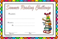 7+ Fantastic Summer Reading Certificate Templates Free pertaining to Accelerated Reader Certificate Template