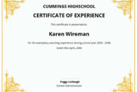 9+ Free Teaching Certificate Templates [Customize & Download with Student Leadership Certificate Template Ideas